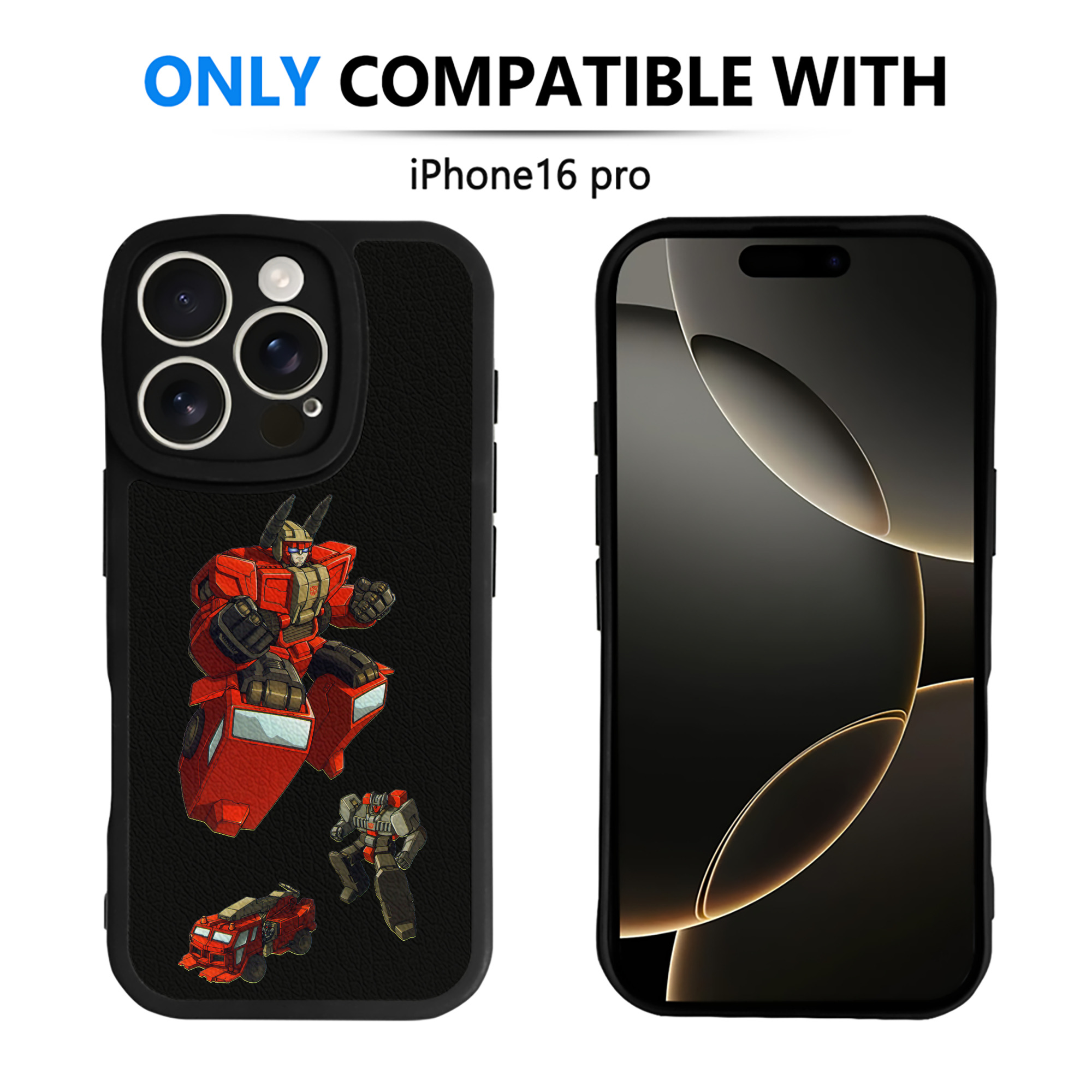 （画像用）  【iPhone 16シリーズ対応】シリコンスマホケース（レザー調） 材質：シリコン